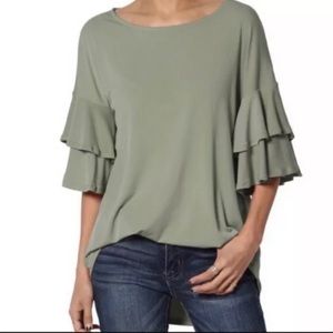 Frye Bell Sleeve Top